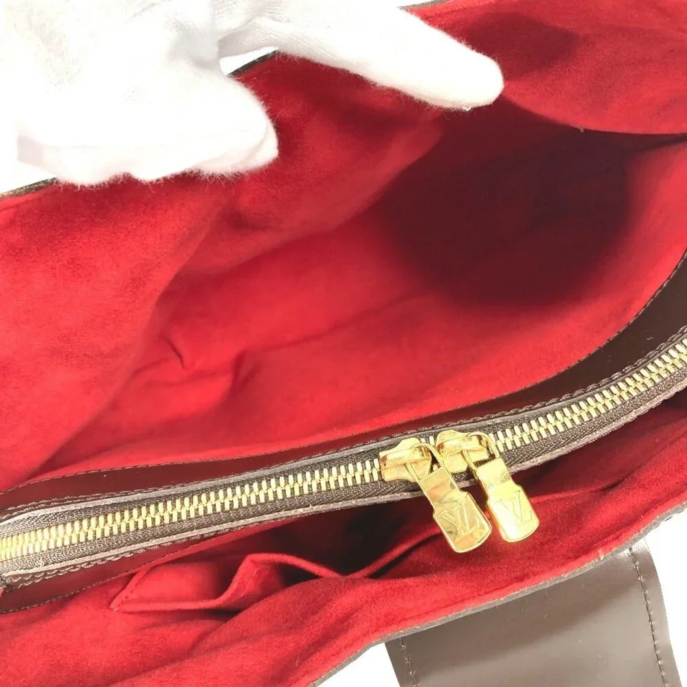 LOUIS VUITTON Brown Damier Canvas Shoulder Bag